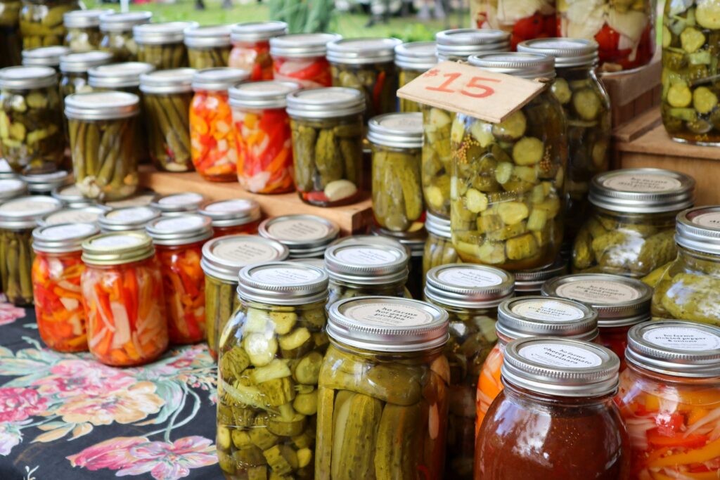 fermenteren augurken, wortels