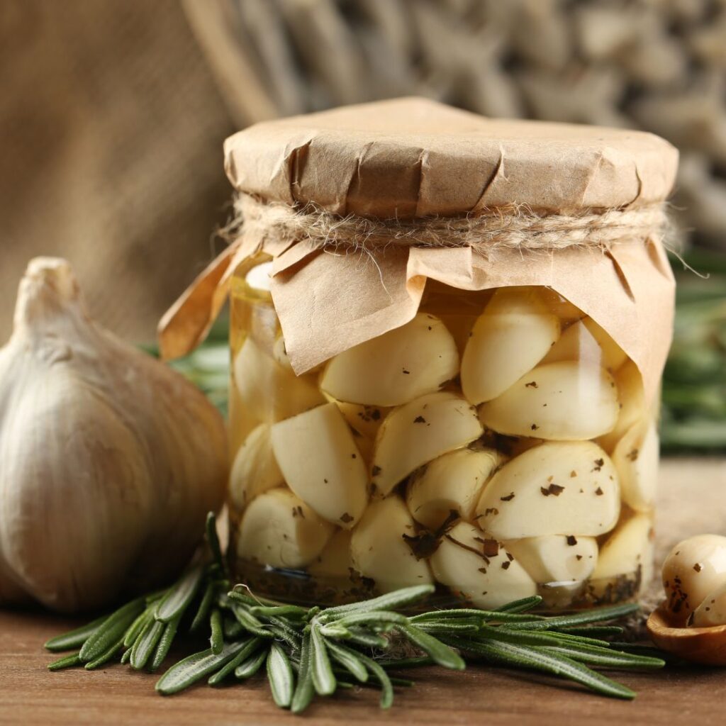knoflook fermenteren